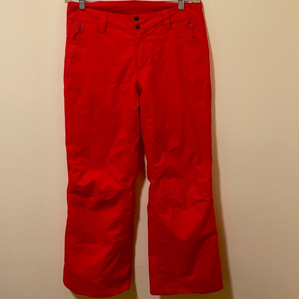 The North Face Cherry Red Women's Ski and Snow Pants